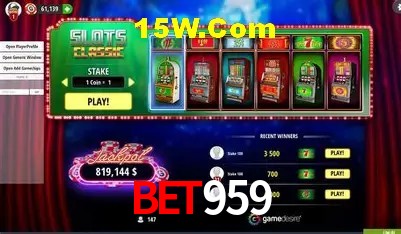 Provedores de Jogos Bet959